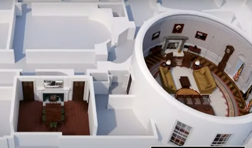 White House 2 Plano de la Casa Blanca Donald Trump Asalto al Capitolio