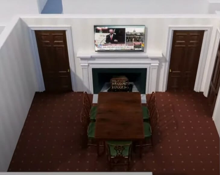 White House 3 Plano de la Casa Blanca Donald Trump Asalto al Capitolio